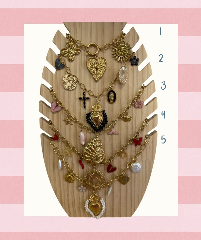 Collier charms