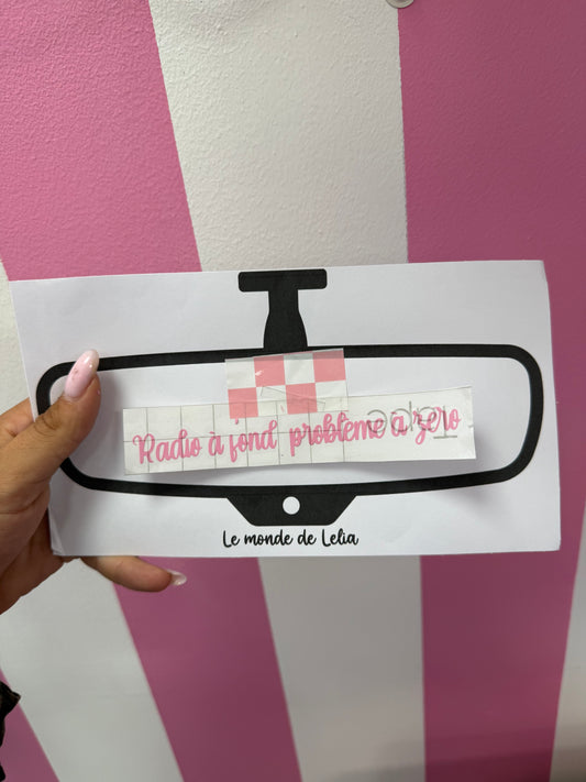 Autocollant de rétroviseurs