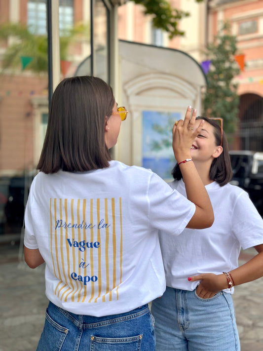🌊 T-shirt “Prendre la vague à Capo”