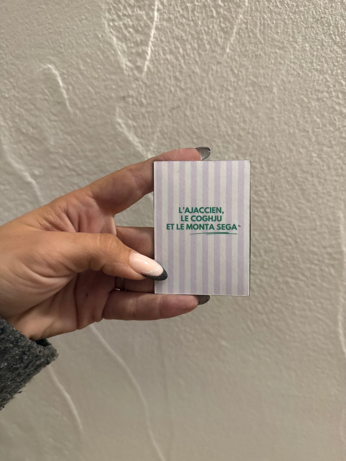 Magnet frigo - l’ajaccien le coghju et le monta sega