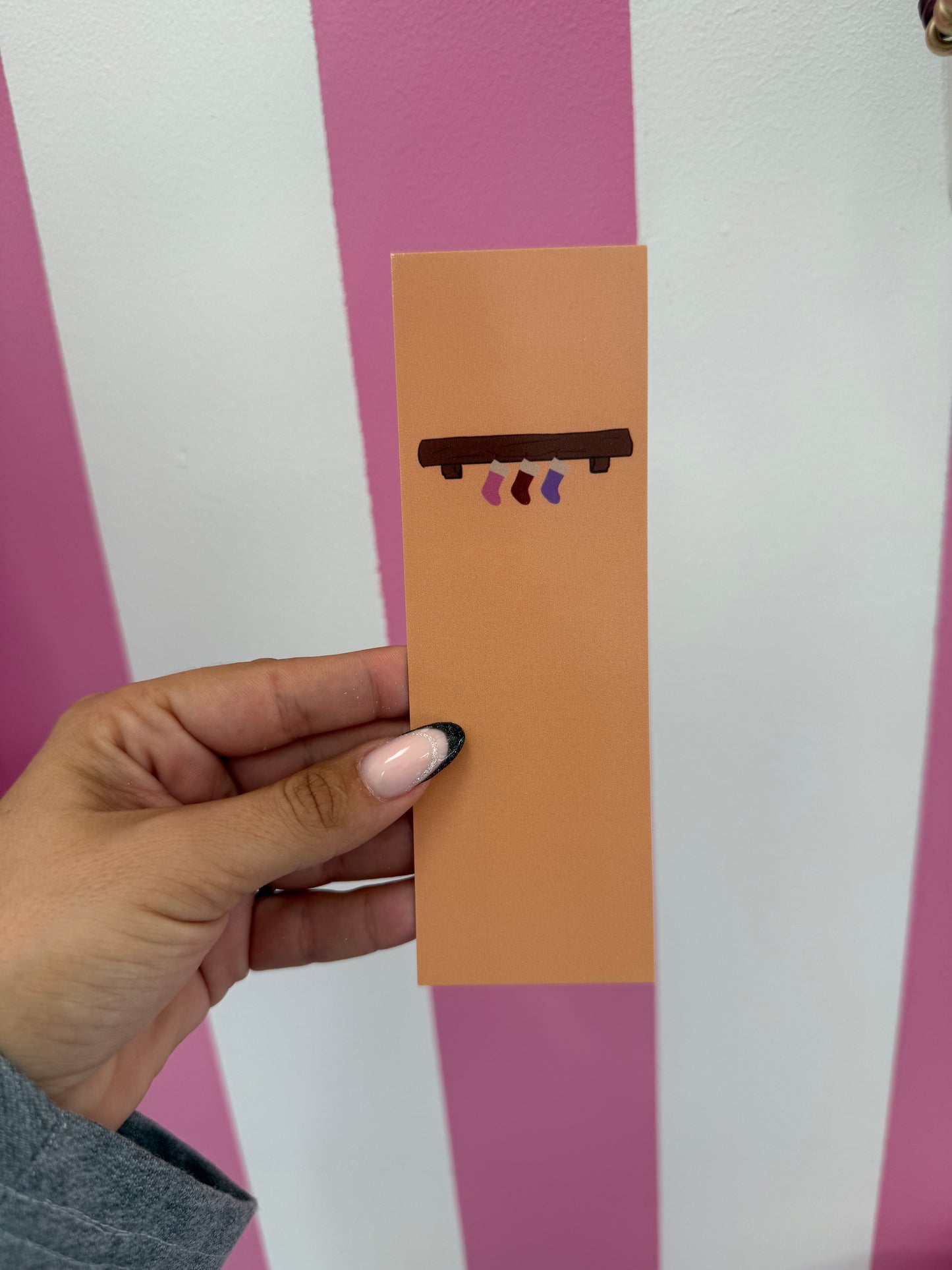 Marques pages - chaussettes de nöel