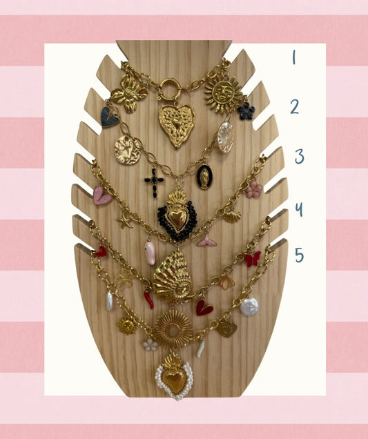 Collier charms