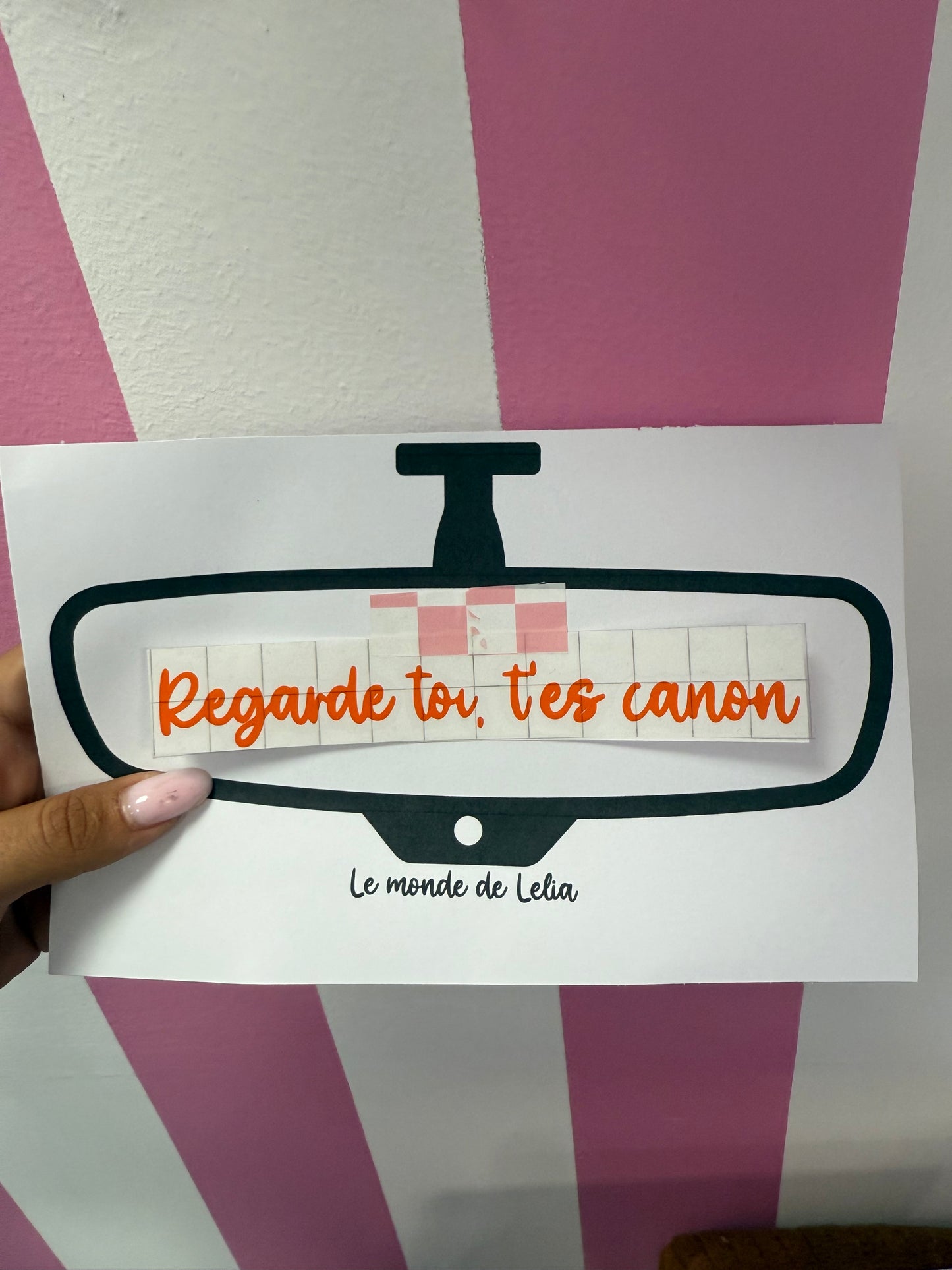 Autocollant de rétroviseurs