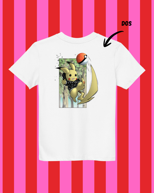 T-shirt numéroté - édition collector - pikachu  - Jean-Laurent Marcia