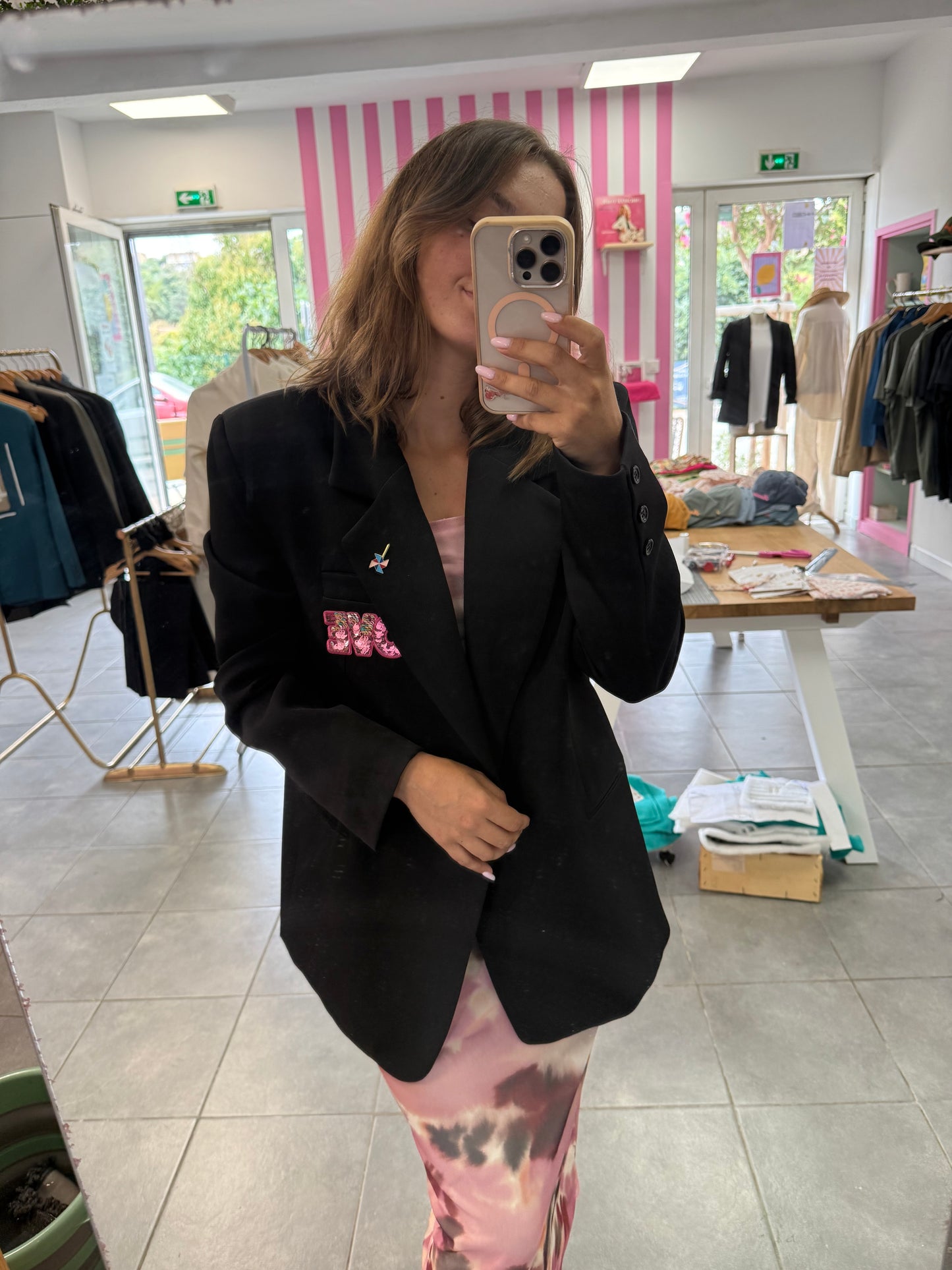 Blazer love & pins modèle unique taille L