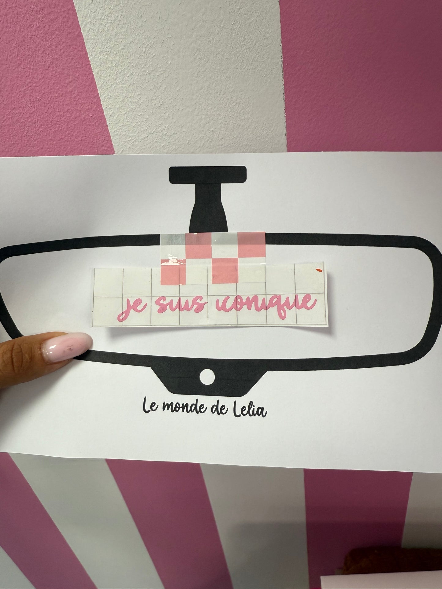 Autocollant de rétroviseurs