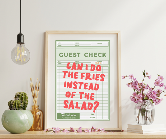 Affiche - GUEST CHECK