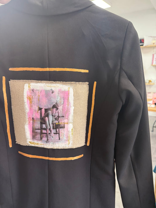 Blazer « la femme au chapeau » taille XS/S