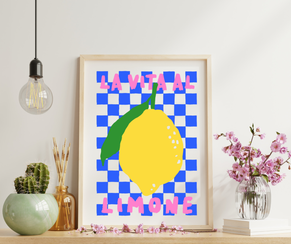 Affiche - 	LA VITA AL LIMONE
