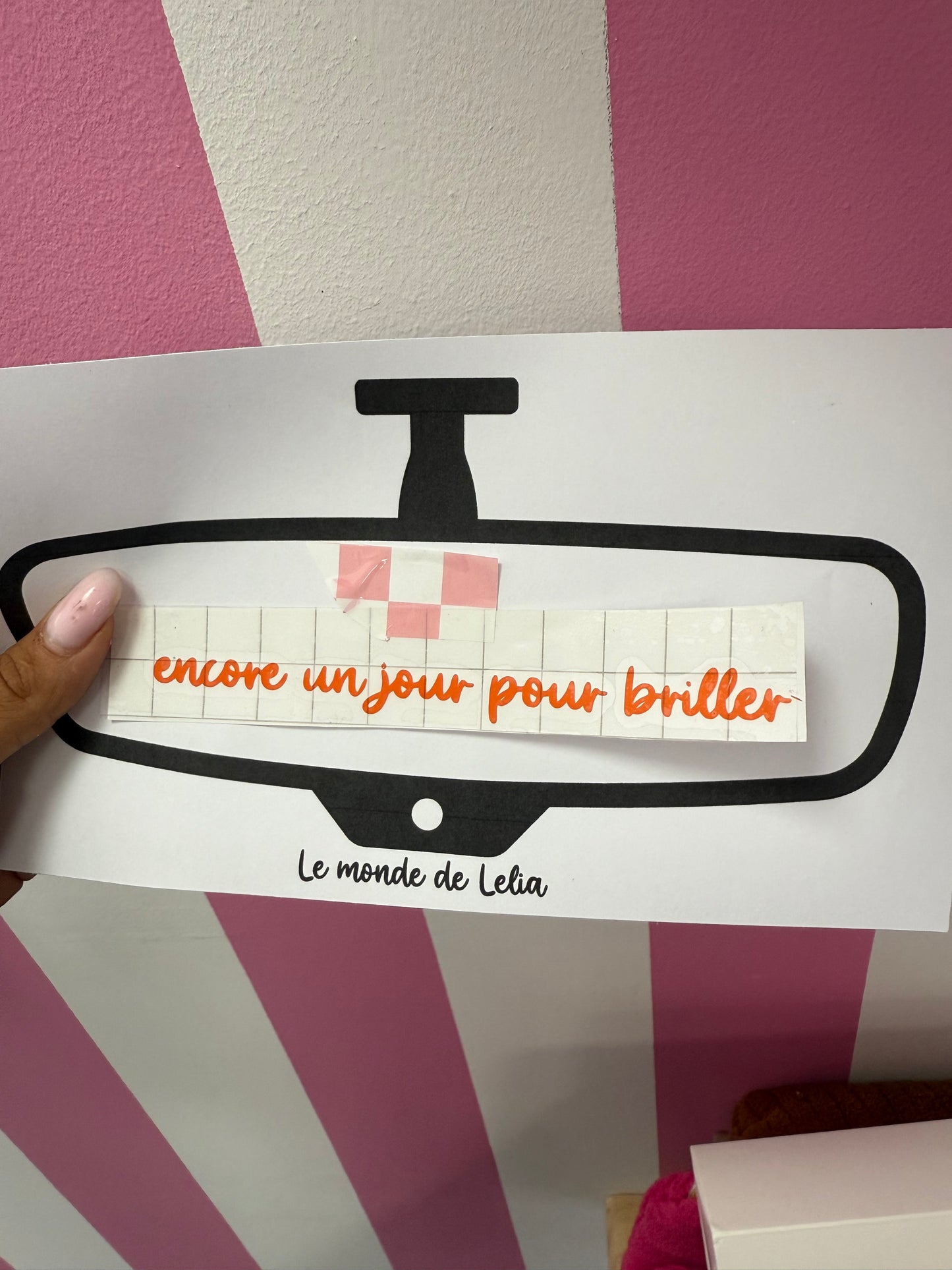 Autocollant de rétroviseurs