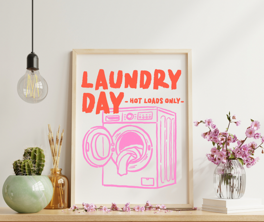 Affiche - LAUNDRY DAY