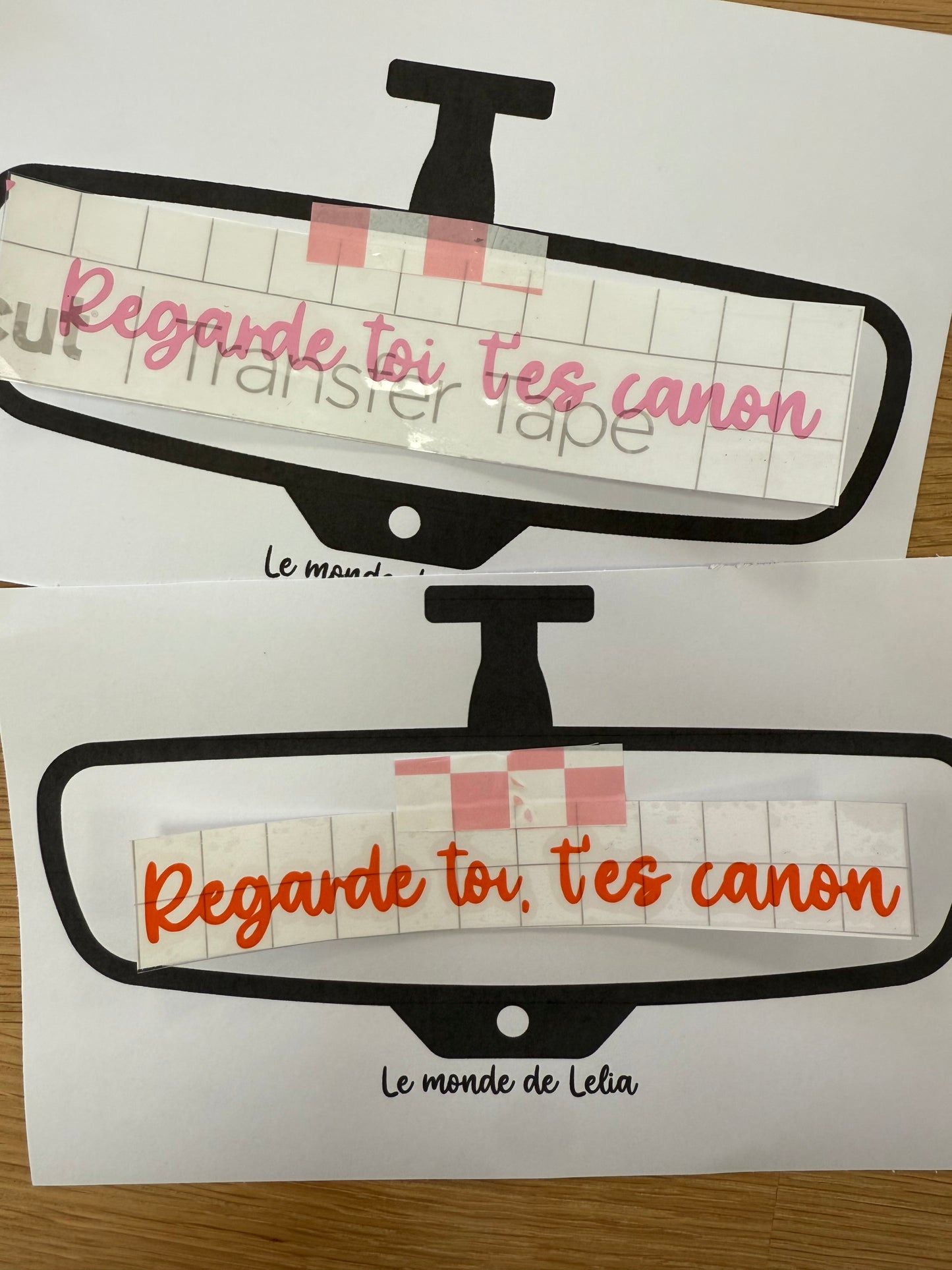 Autocollant de rétroviseurs