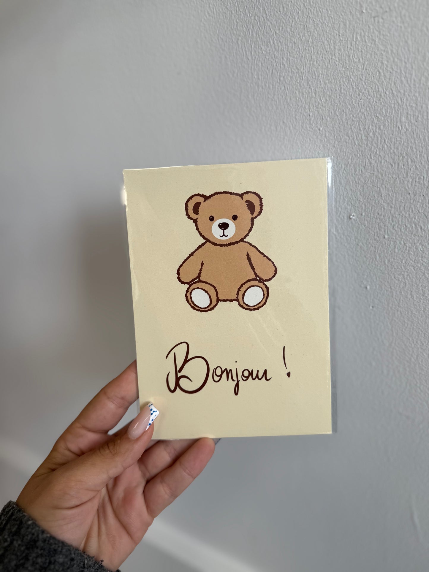 Cartes postales - Ourson