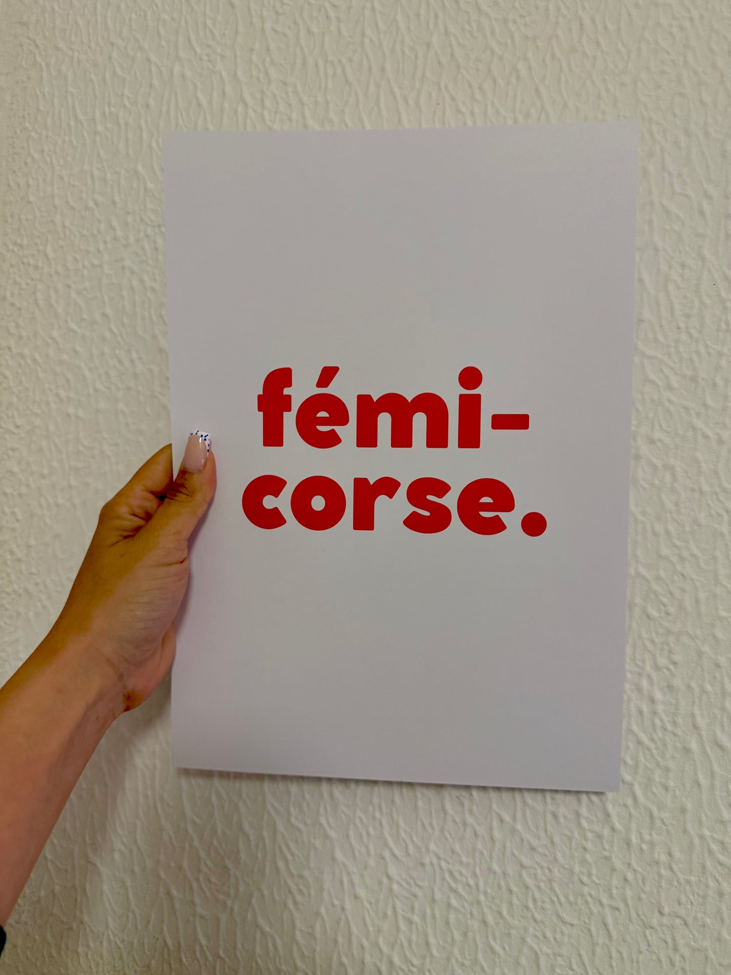 Affiche Fémi-Corse