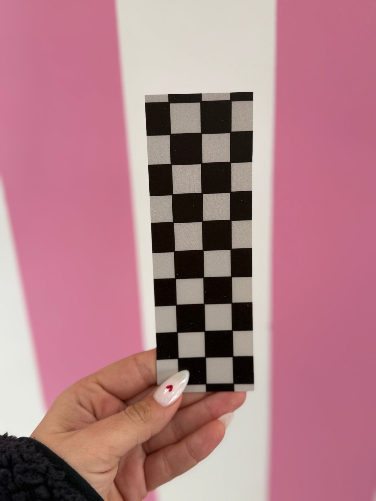 Marques pages damier