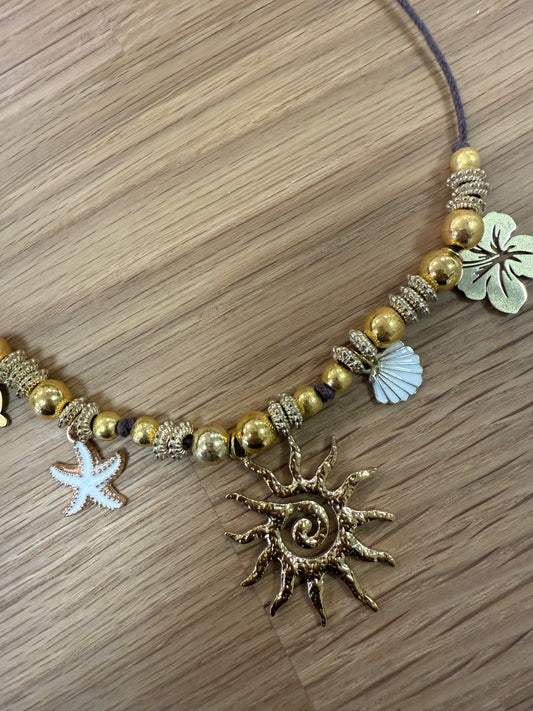 Collier cordon soleil