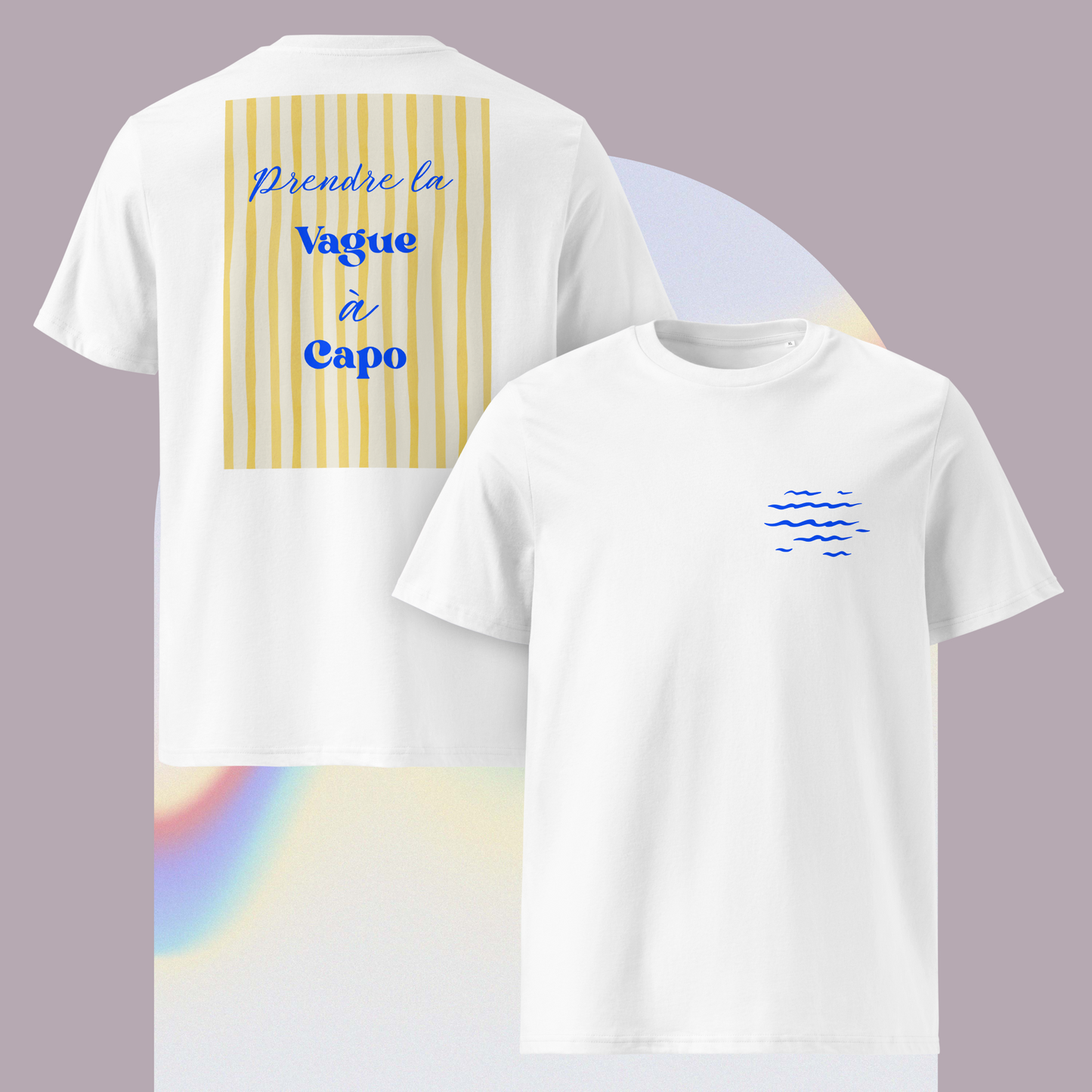 🌊 T-shirt “Prendre la vague à Capo”