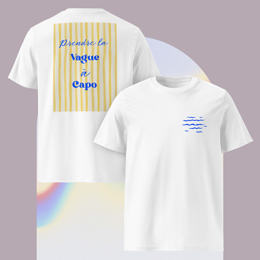 🌊 T-shirt “Prendre la vague à Capo”